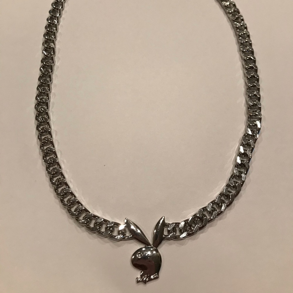 Cuban Link Playboy Pendant Choker